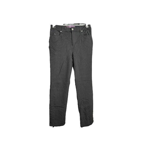 Gloria Vanderbilt Black Amanda Petite Jeans Size 6 - Picture 1 of 5